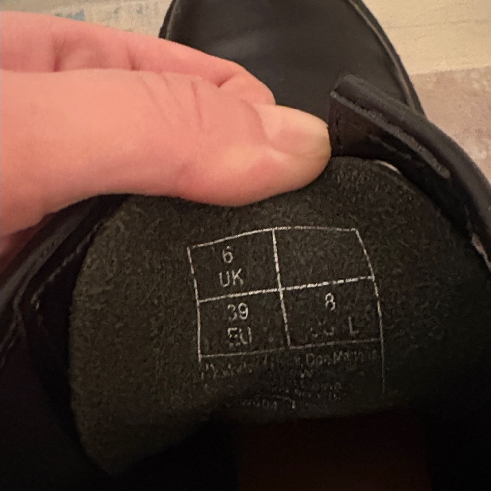 Black Dr. Marten 1460 Boots - Picture 7 of 8